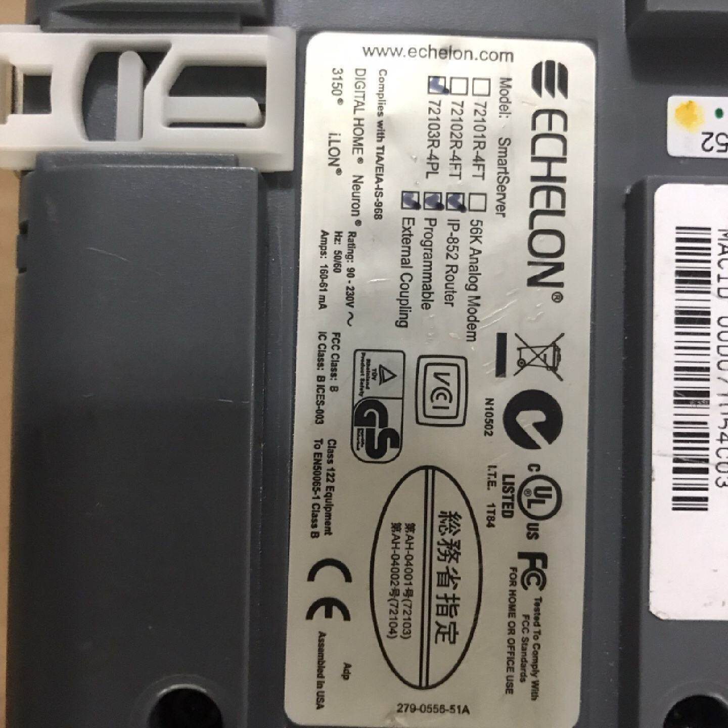 埃施朗ECHELON型号72103R4PL功拍前询价下单