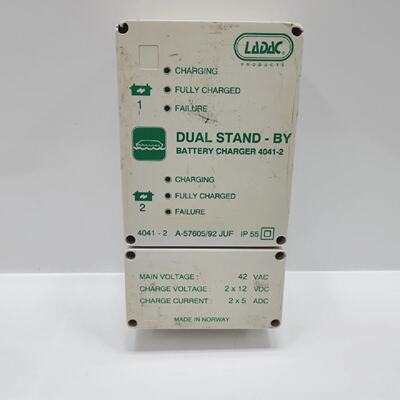 LADAC 40412 DUAL STANDBY LIFEBOAT CHARGER