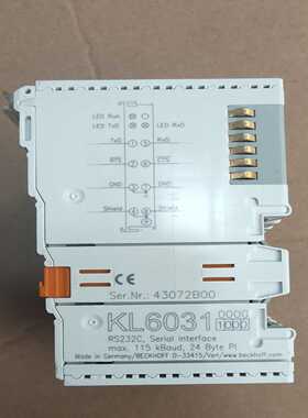 倍福kl6031-1000,无包装，成色不错。单拿100询价