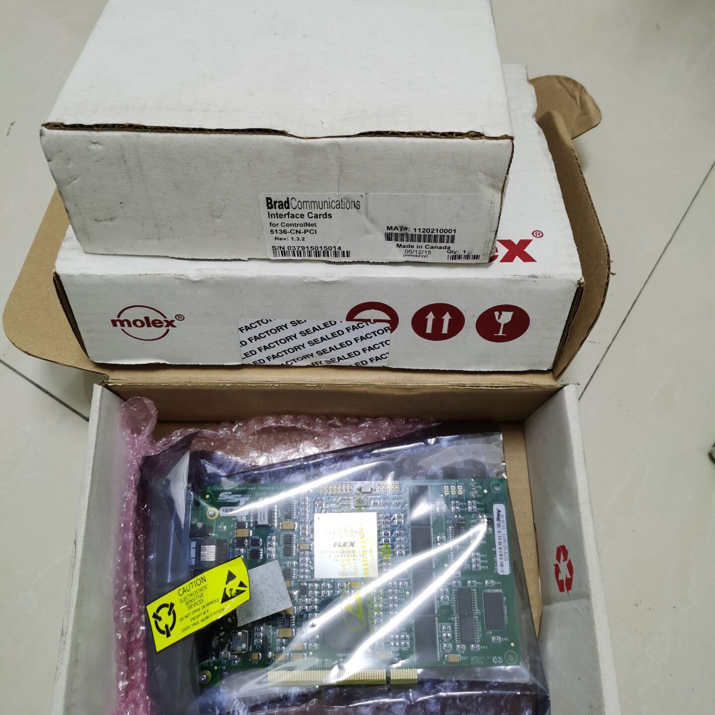 议价Brad Communications板卡SST原装 5136-CN-PCI 现货议价 - 实物图