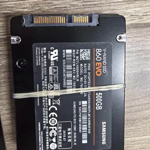 三星 860EVO 500g sata固态硬盘-询价