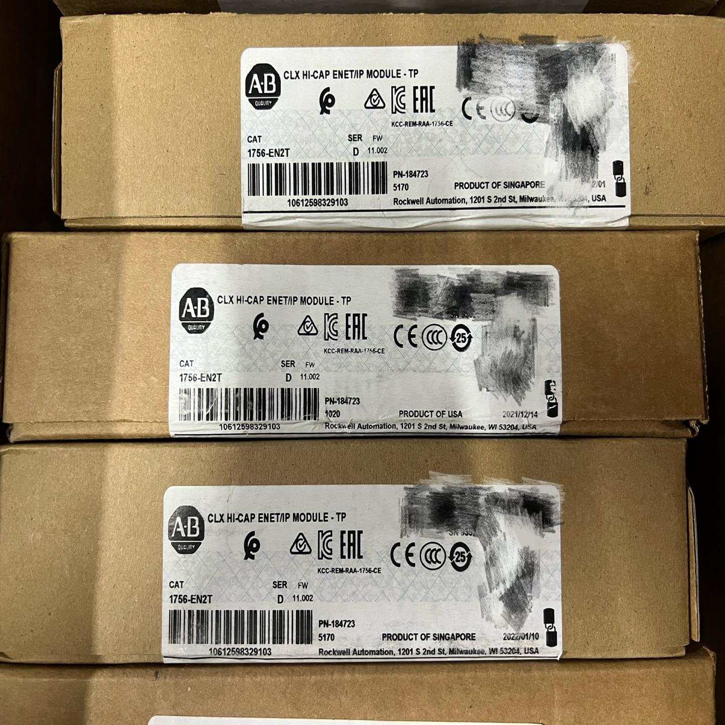 询价1756-2全新以太网模块