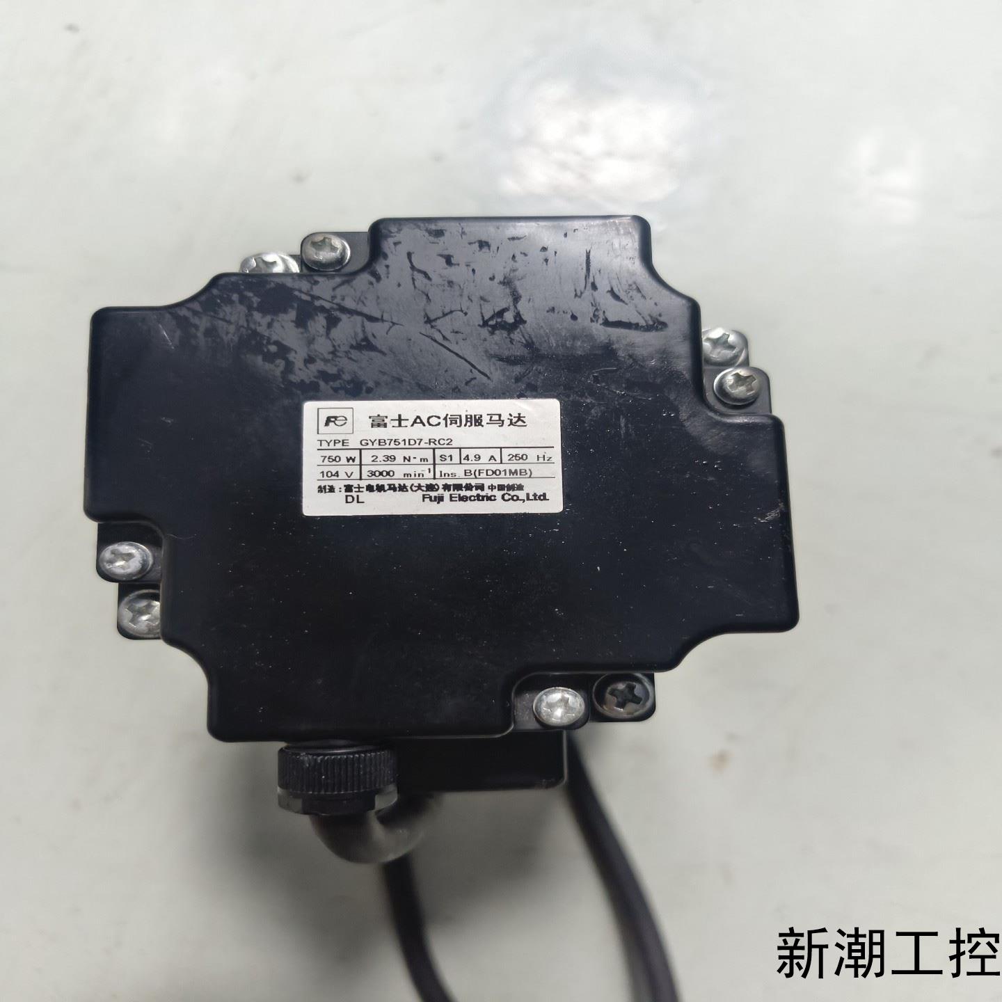 富士伺服电机GYB751D7-RC2750W大功率原装拆议价商品