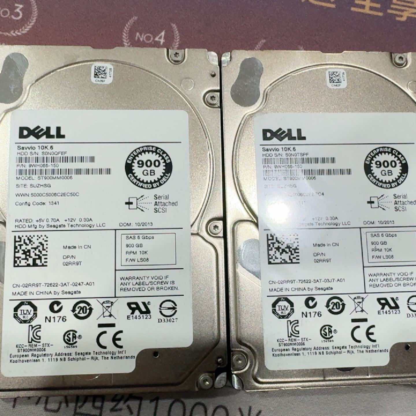 Dell戴尔900G硬盘  03P3DF  6Gb  10k议价