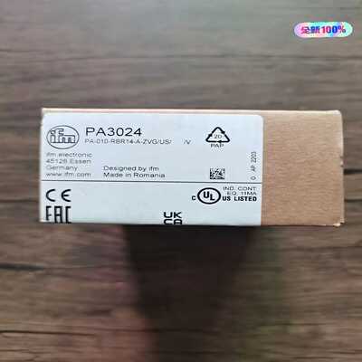 全新原装正品IFM易福门PA3024压力传感器，实物拍--议价商品