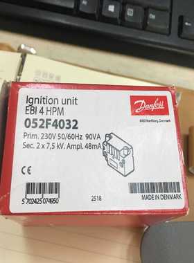 DANFOSSA丹佛斯点火变压器EBI4M052F4033现货200个原装