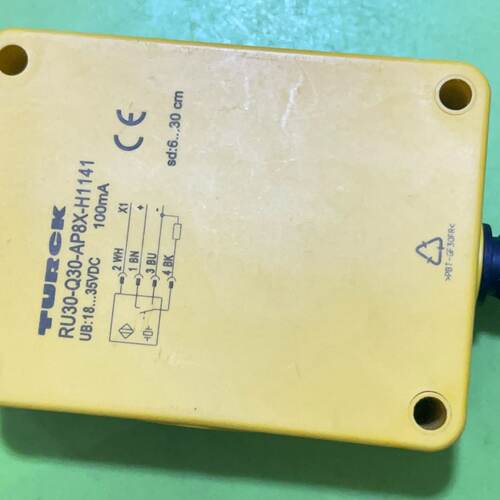 溢价-超声波传感器RU30Q30AP8XH1141图尔克二
