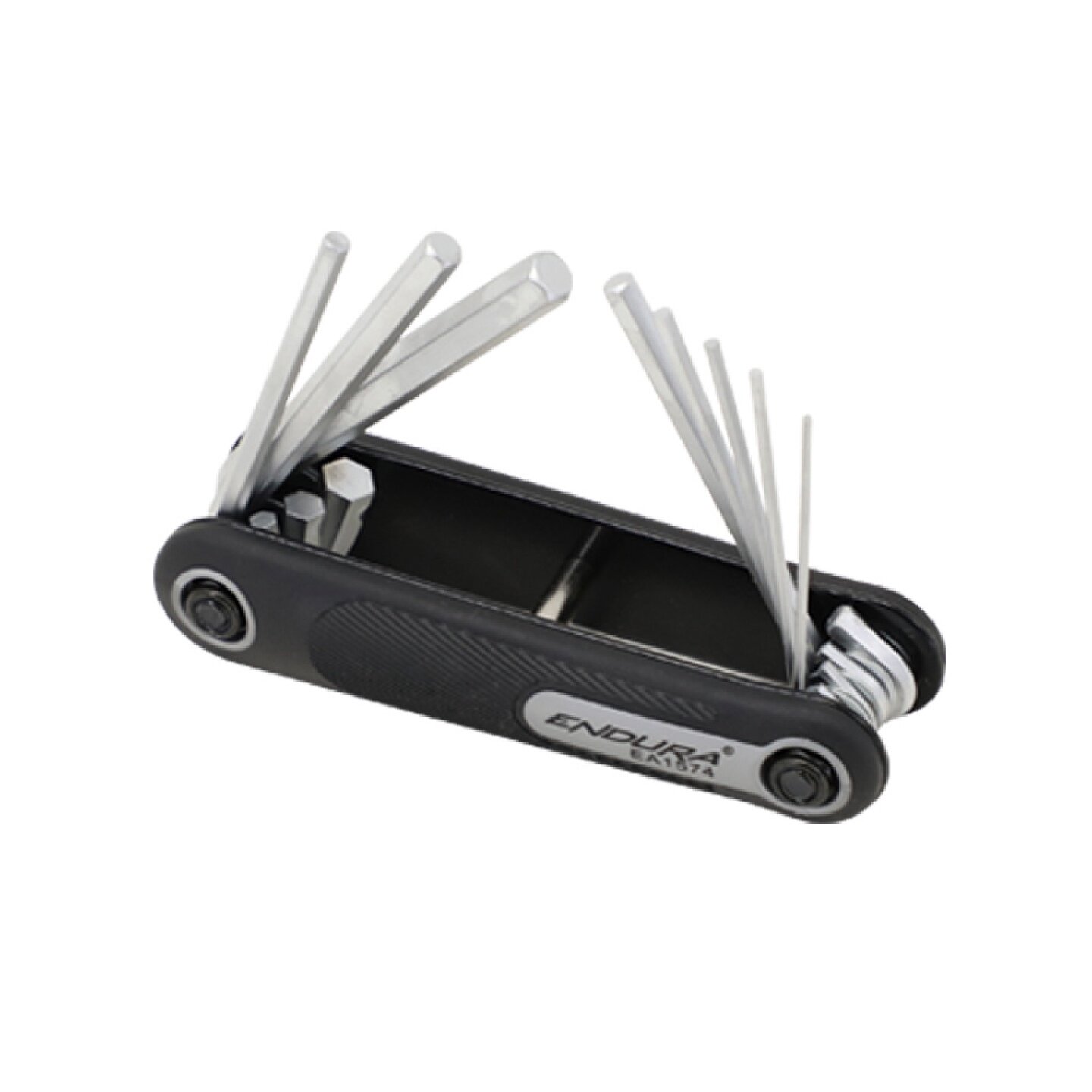 力易得铬钒钢9件套折叠式英制平头内六角扳手1/4-5/32EA1575