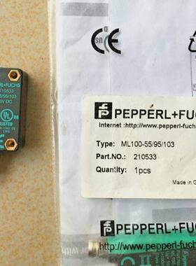 1PC PEPPERLFUCHS ML1005595103 Retroreflective sensor