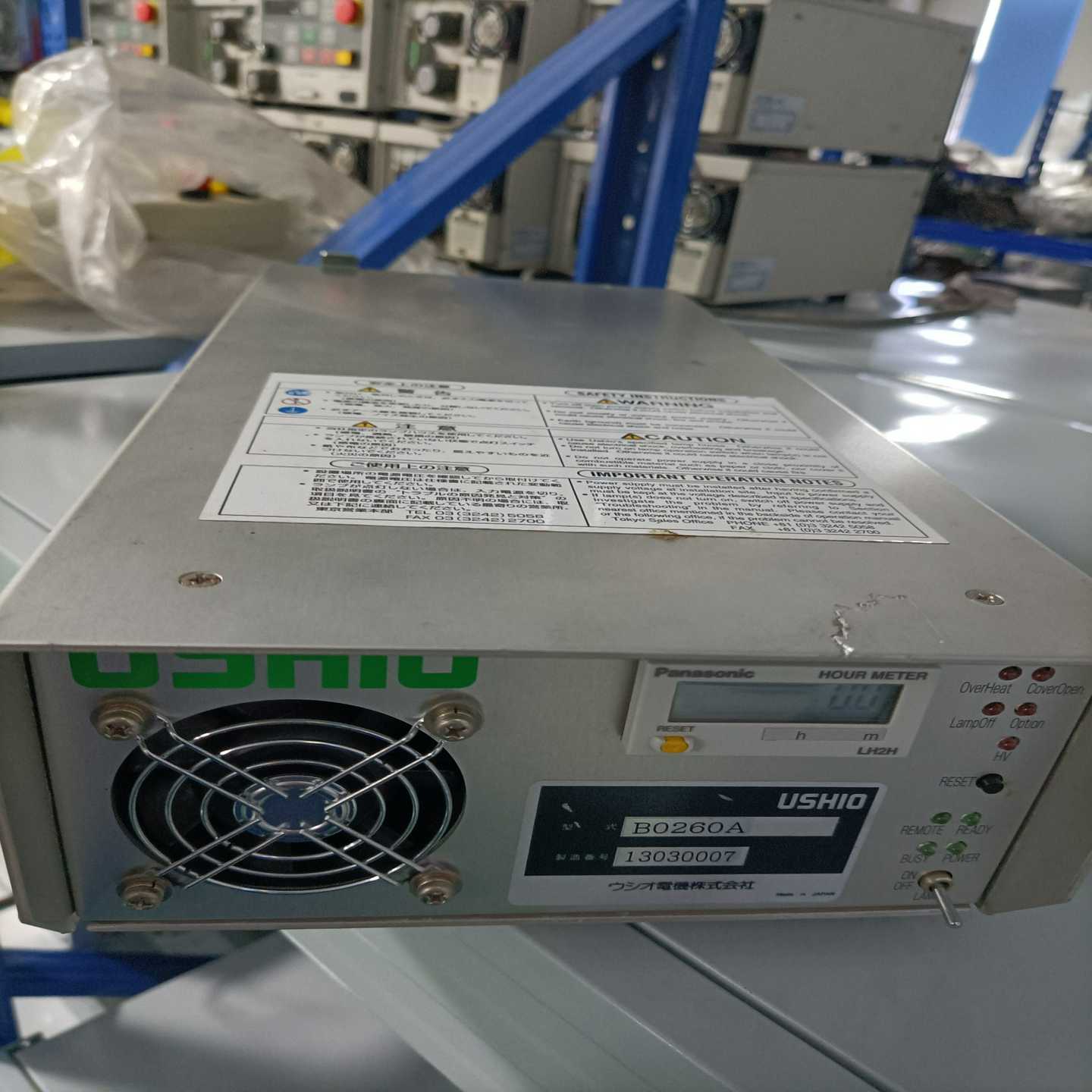 USHIO优显电子电源供应器，型号B0260A，日本原装进口--议价商品