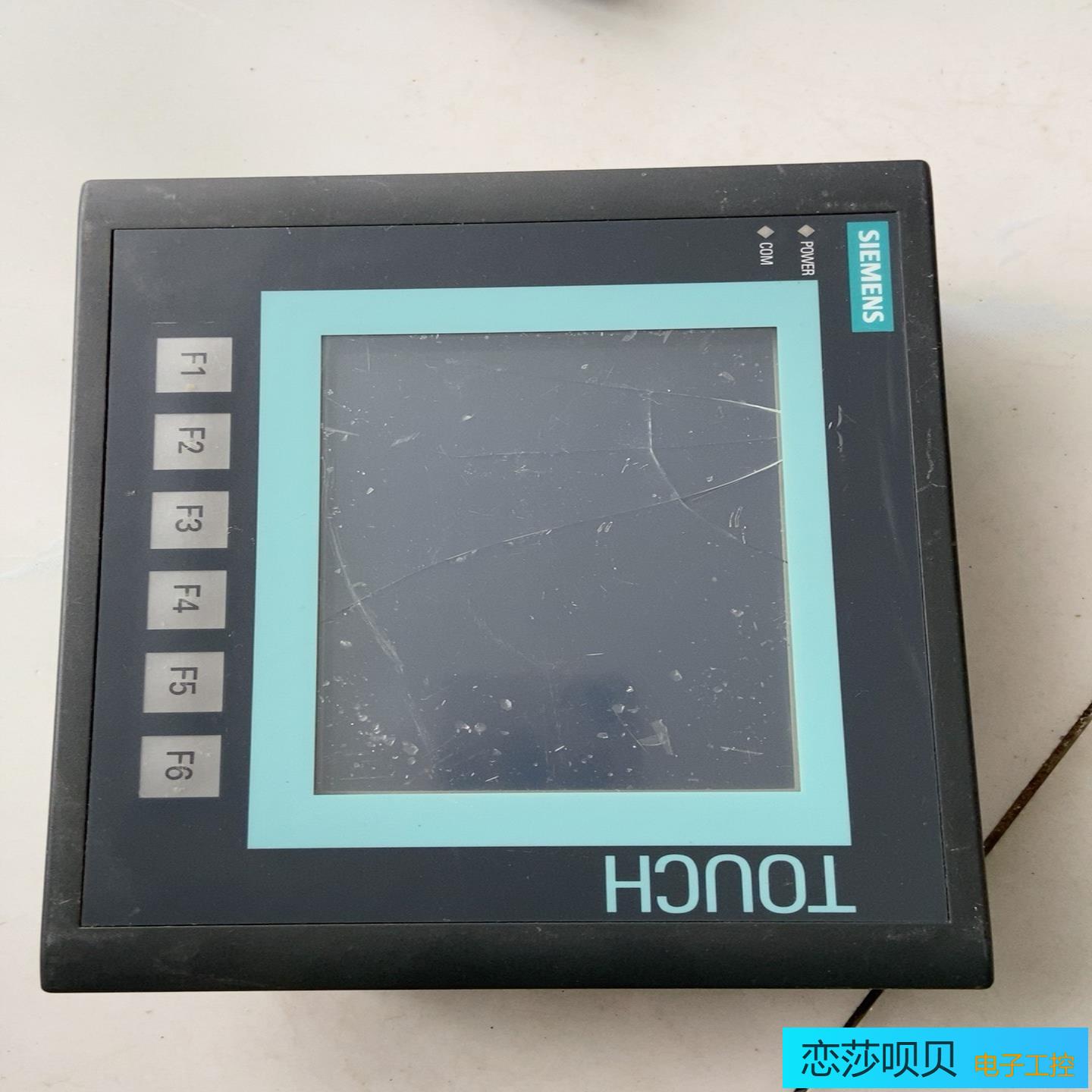 触摸屏K-TP178micro上电有显示触摸屏破损无