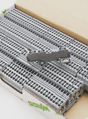 95x WAGO 880681 51132205 3Leiter Durchgangsklemme  unused