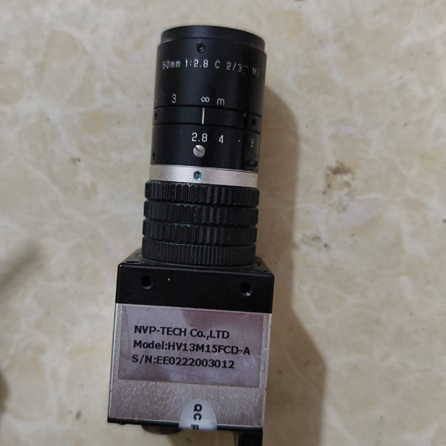 几乎全新NVPTECH工业相机镜头型号HV13M15FC--议价商品