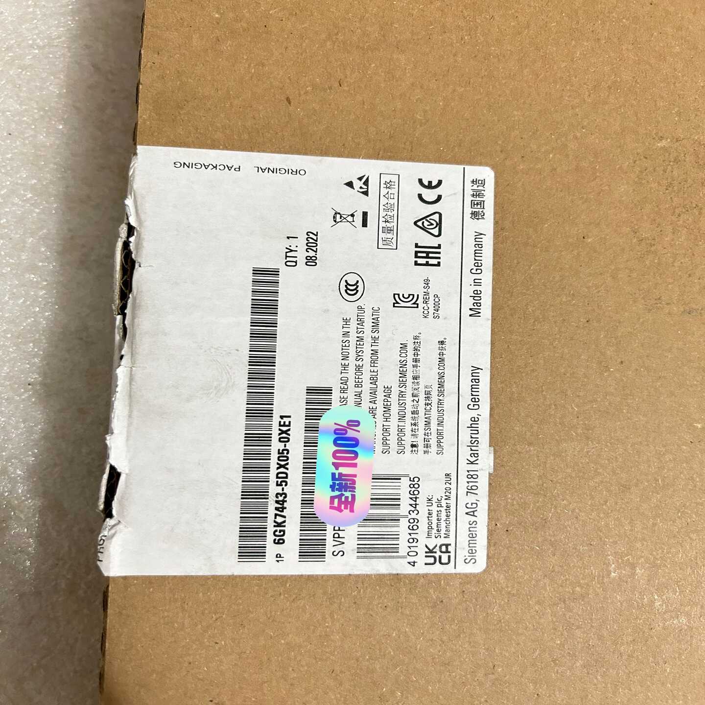 443-5DX05-0XE1模块仅开封，保询价