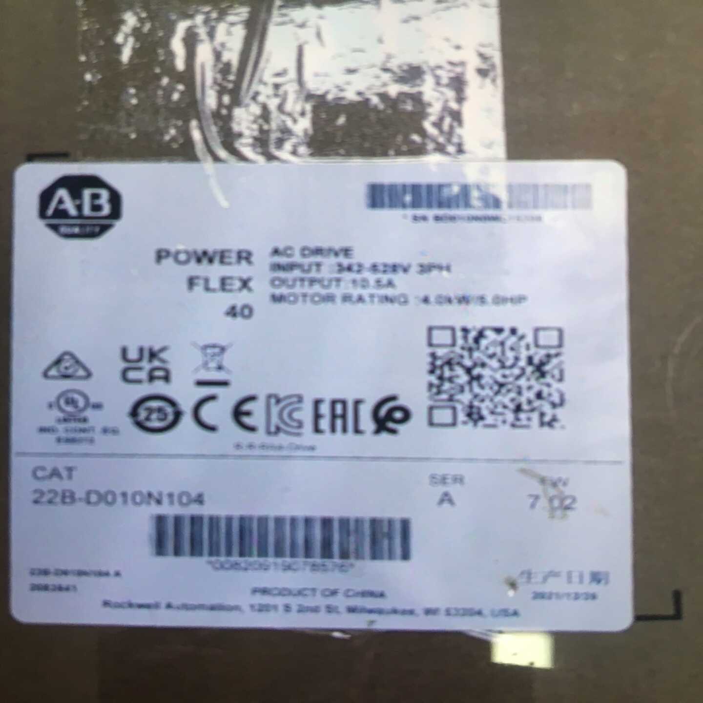 罗克韦尔AB22B-D010N104询价