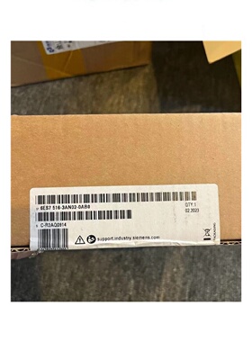 议价6ES7516-3AN02-0AB0西门子CPU1516-3 PN/D模块6ES75163AN020A