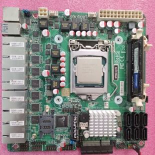 议价捷波工控主扳NF592Q170八口软路由主板机上拆