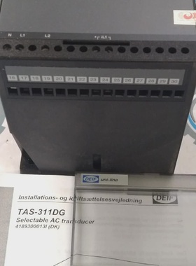 New DEIF TAS311DG Selectable Ac Transducer TAS311D 110VAC