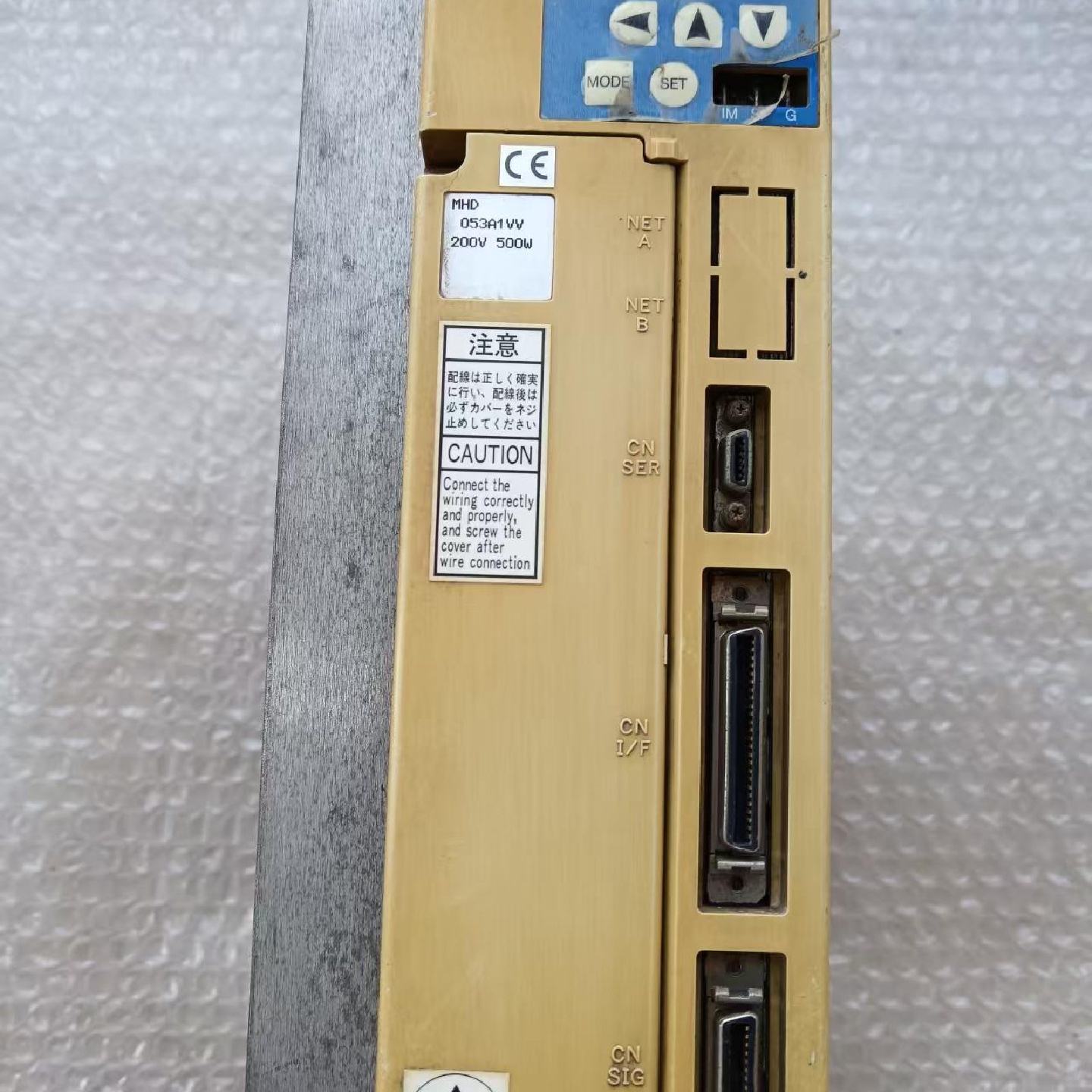 议价--J435*松下伺服驱动器MHD153A1VV 1.5KW拆机