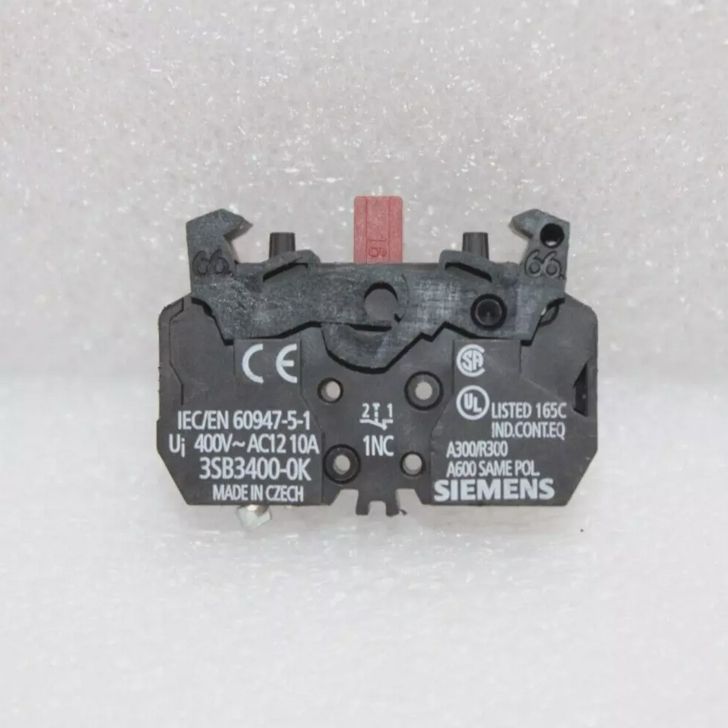 西门子3SB3400-0K接触块(批量5件)