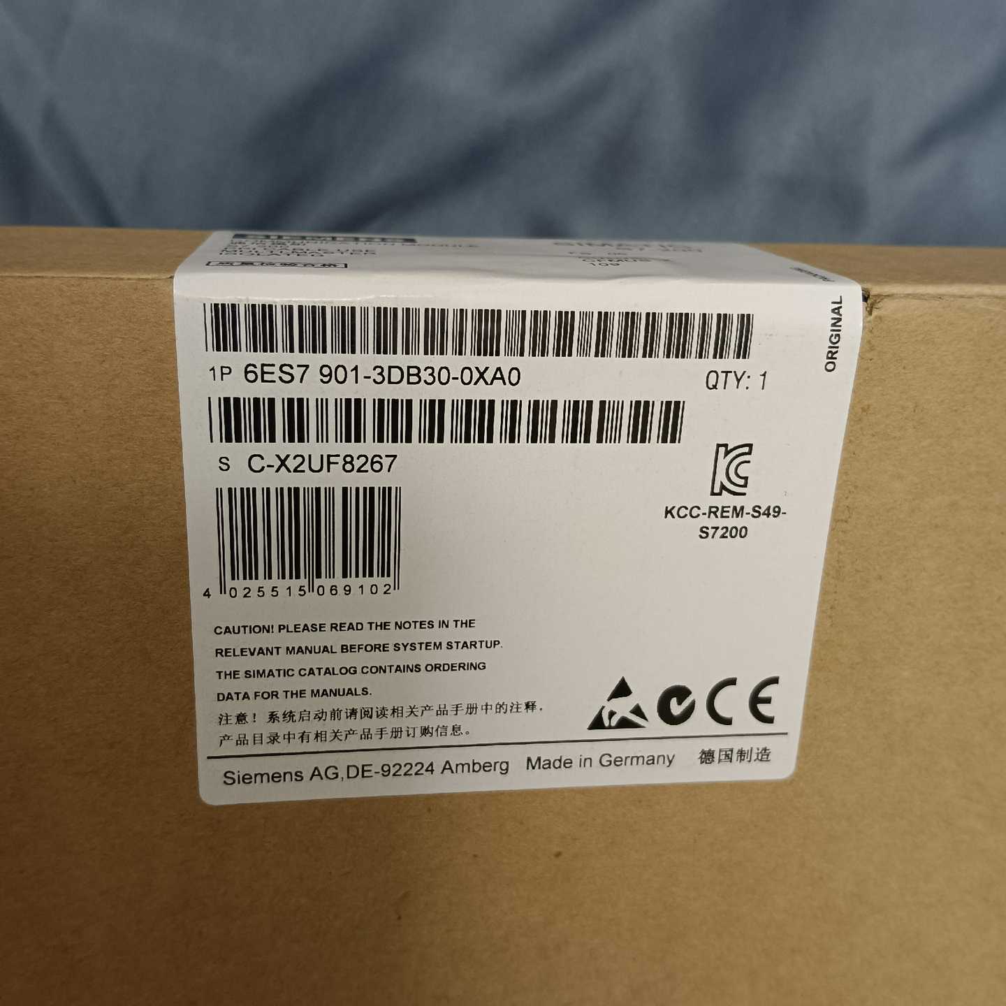 6ES7901-3DB30-0XA0，未未使用询价