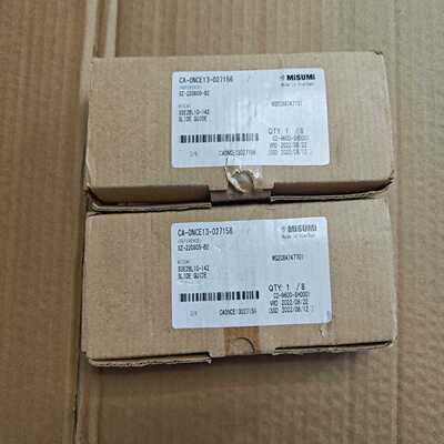全新Misumi滑块和导轨，SSE2BL10-142，两个--议价商品
