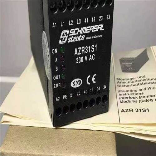 询价施迈赛SCHMERSRL施迈赛安全继电器AZR31S1安清设备