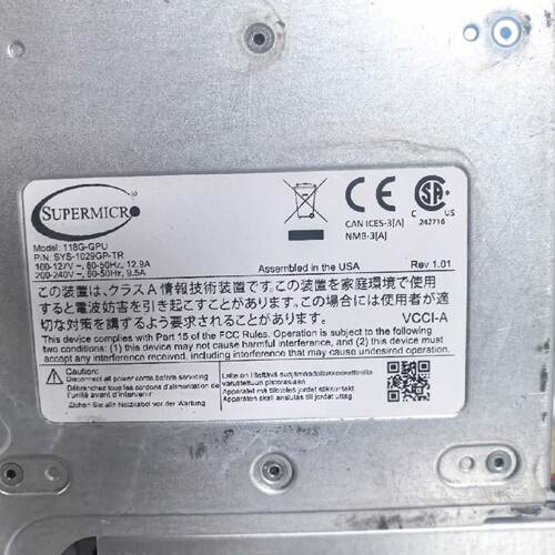 超微SYS1029GPTR1U服务器双路3647主-议价