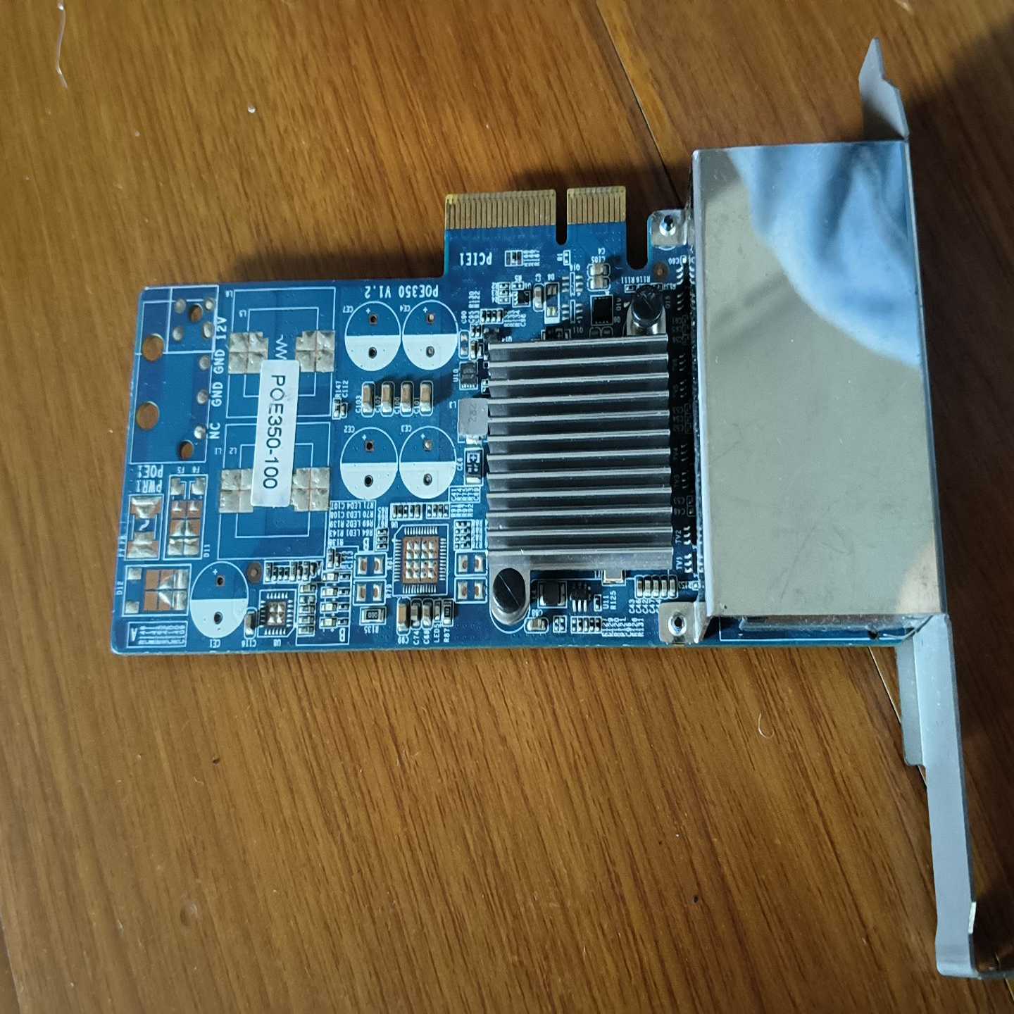 议价POE350大唐PCI-EX4服务器千兆网卡，视觉采集卡