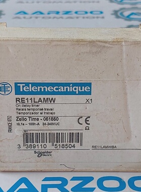1pc New TELEMECANIQUE RE11LAMW On Delay Timer Zelio Time