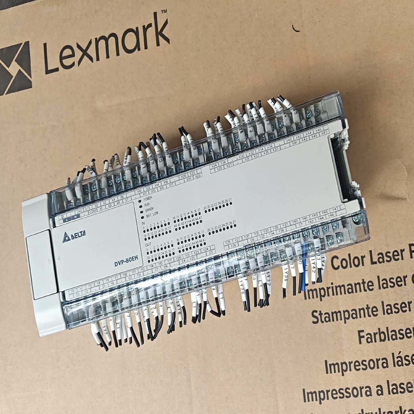 议价拆机台达PLC，DVP80EH00R3