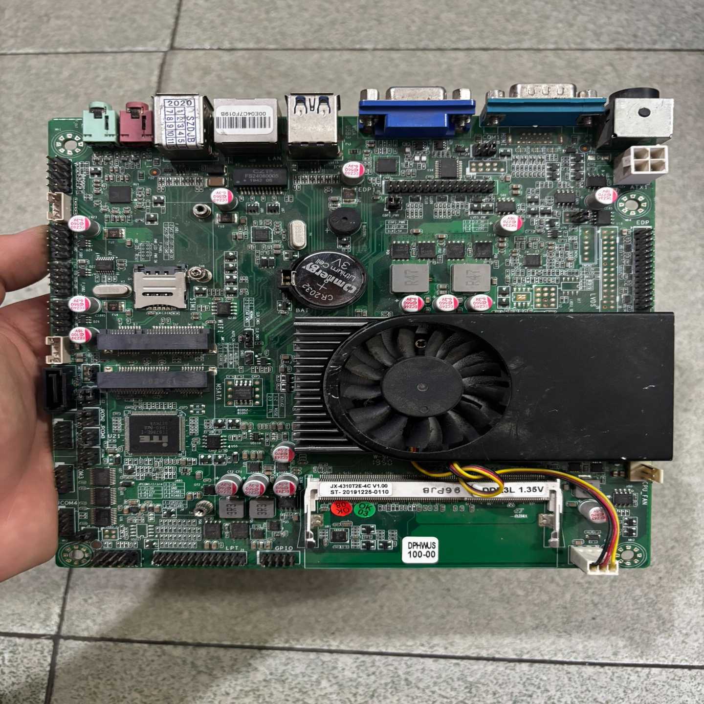 JX-4310T2E-4C工控主板，4代i3主板，i3-40询价