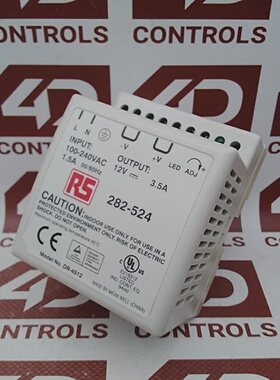 议价Dr4512  Mean Well  Din Rail Power Supply 12V 3.5A 85264V