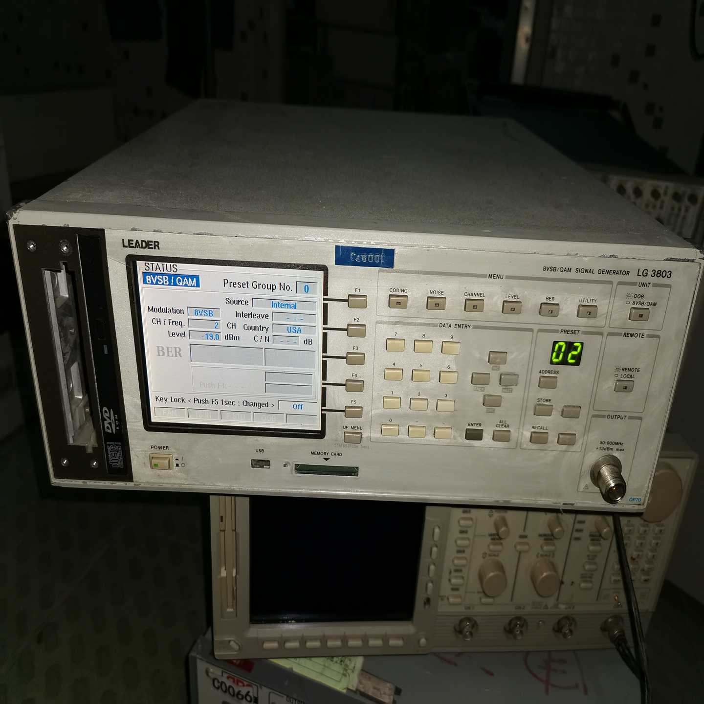 二手利达LEADERLG3803数字信号发生器数字电视--议价商品