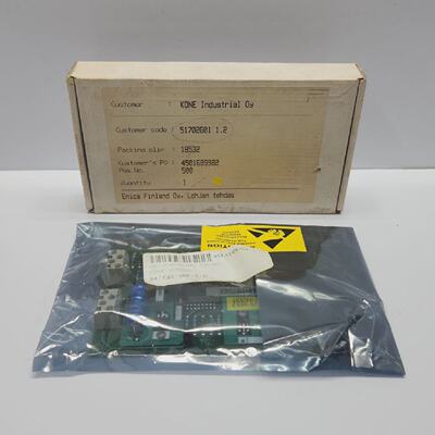 KONE 55210 H04 AMPLIFIER BOARD 051702G01 REV 1.2