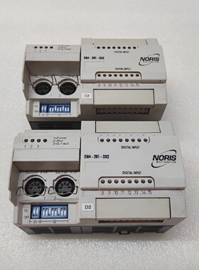 NORIS EM4201DX2 REMOTE EXPANSION MODULE 24VDC MODELLER 24VDC