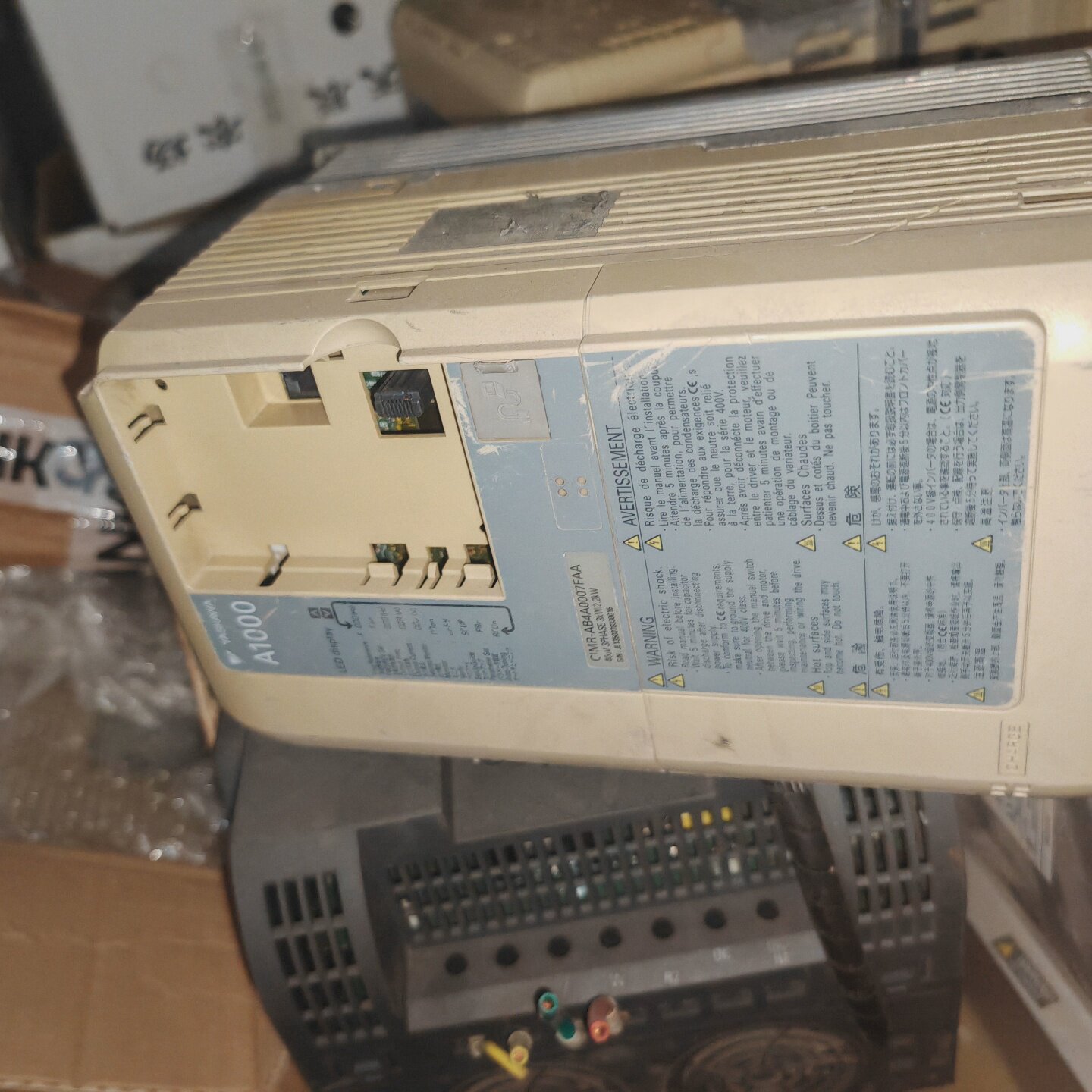 安川A1000变频器，型号CIMR-AB4A0018FAA，--议价商品