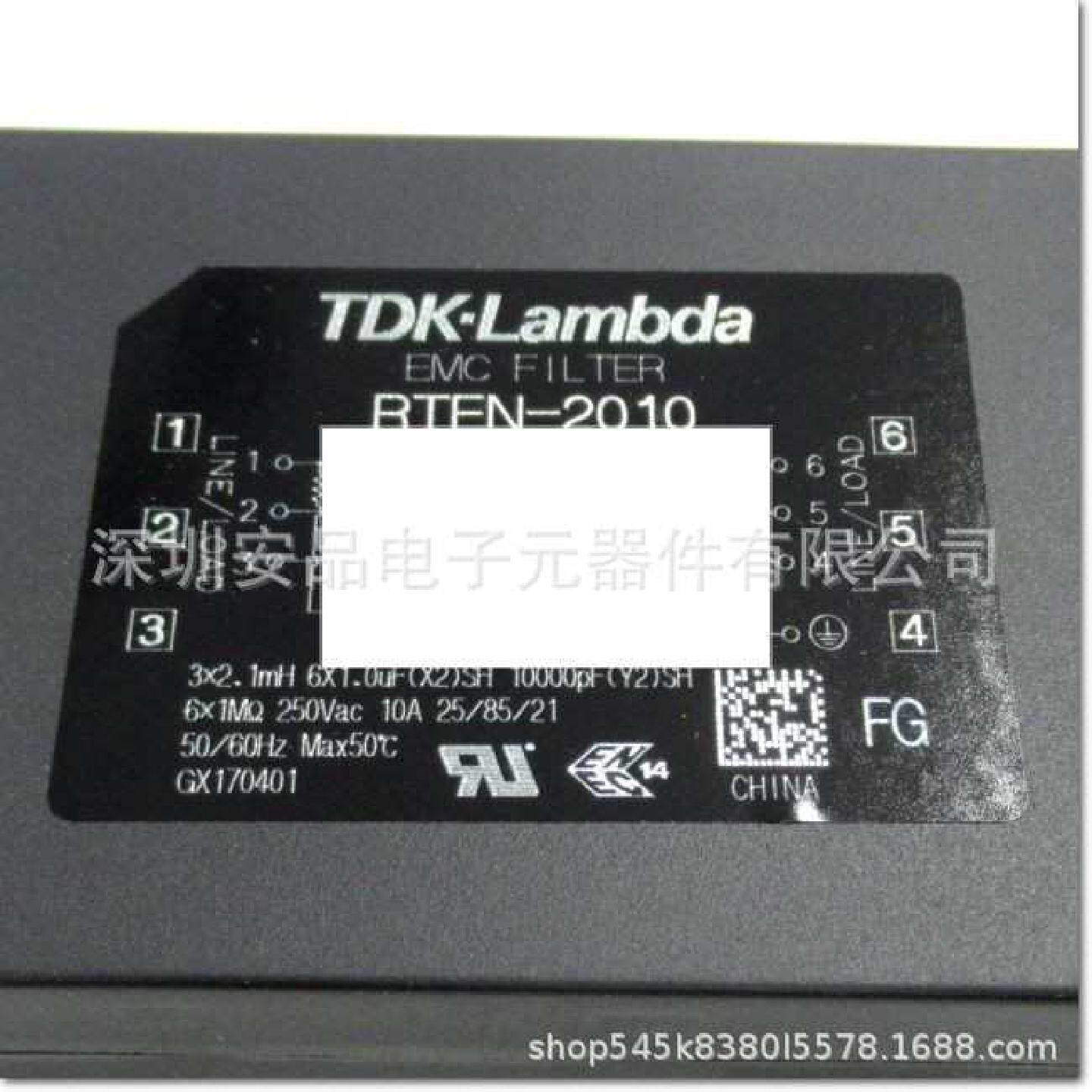 TDK-Lambda电源滤波器RTEN-2010RTEN-2030全新原装250V三相交流