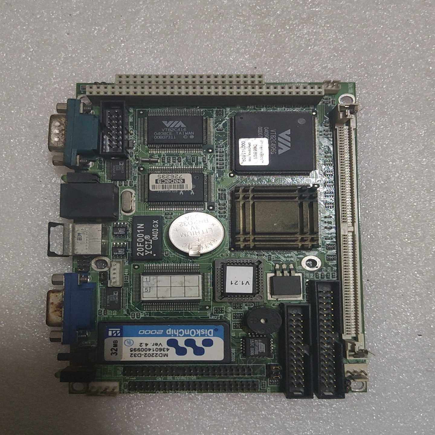 研华PCM-4823.REVB1集成显卡网卡实物图-议价