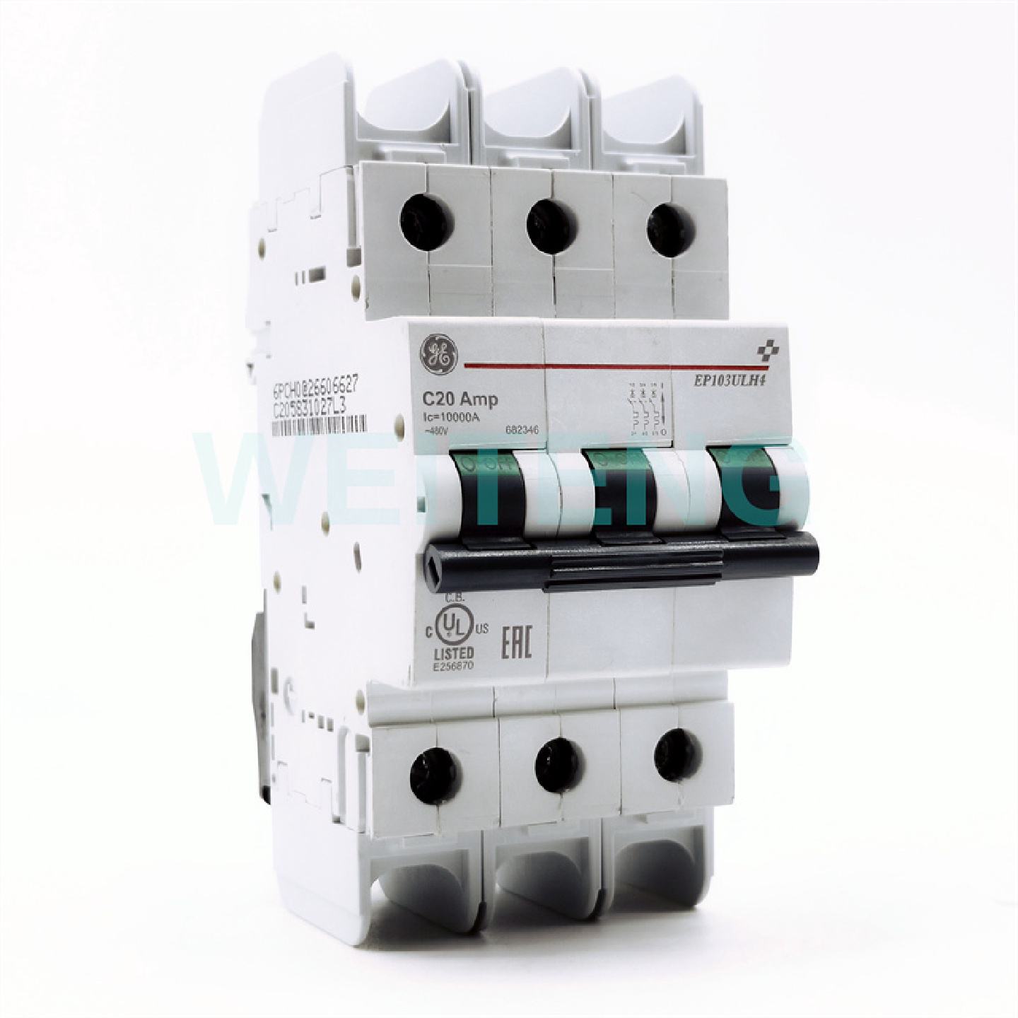 供应GE通用电气 EP103ULH4 C20 Amp 小型断路器