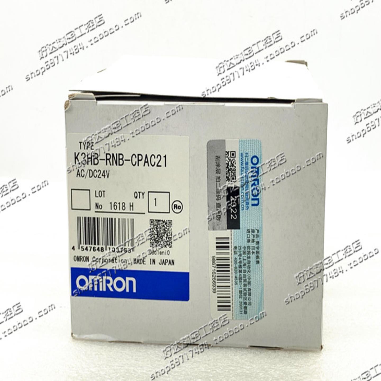 K3HB-RNB-CPAC21K3HB-RNB-CPAC11进口欧姆龙数显面板表现货正品