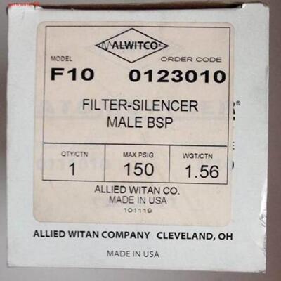 配件ALWITCO消音声器 F10  0123010  0113010 HEAVY DUTY议价