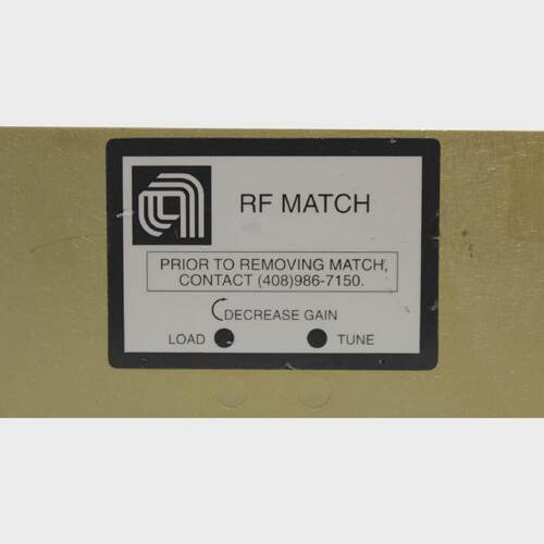 AMAT 002009074 RF MATCH COVER BOX APPLIED MATERIALS