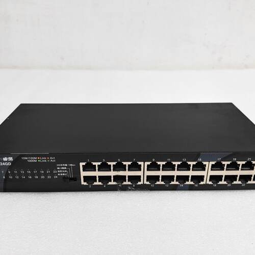 锐捷 睿易 RG-ES124GD，24口全千兆以太网交换机，议价