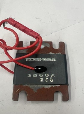 【请询价】东芝TOSHIBA原装压电素子3860A功能完好带红色引