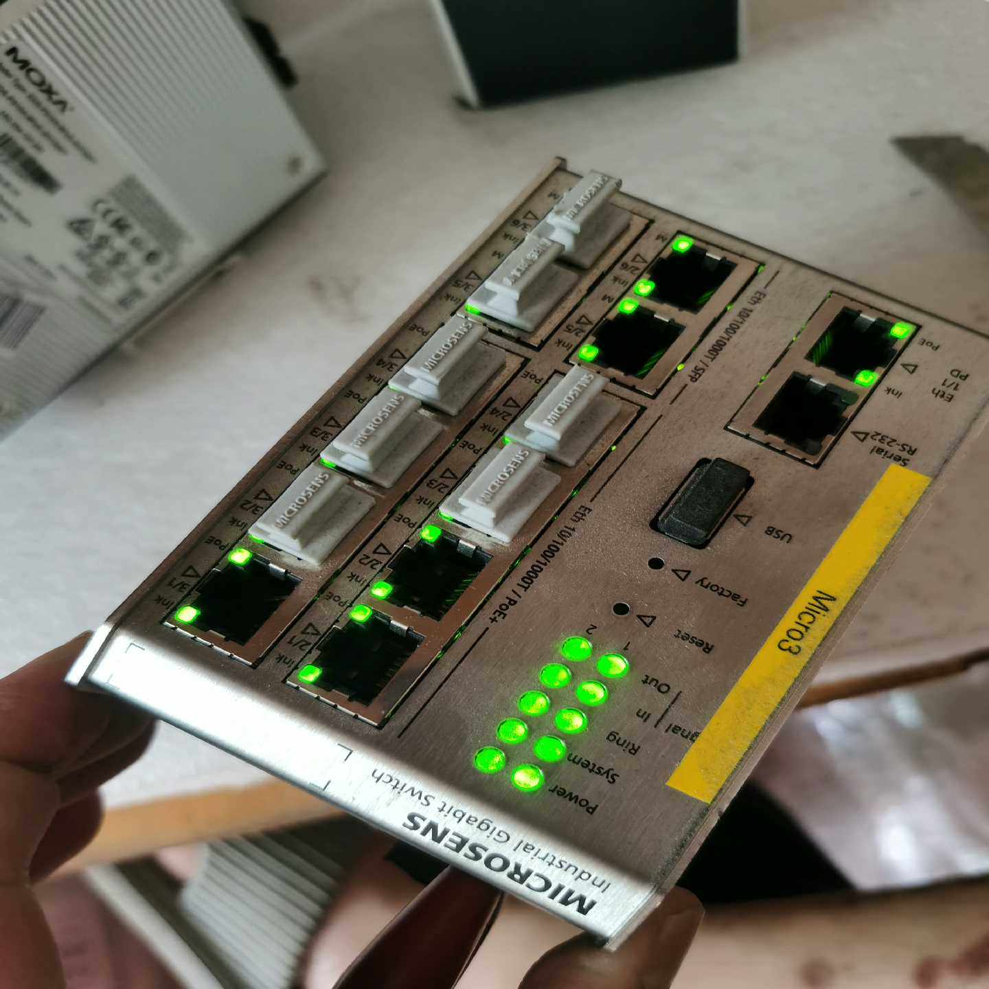 MICROSENS交换机MS652119PM（佳毅工控）