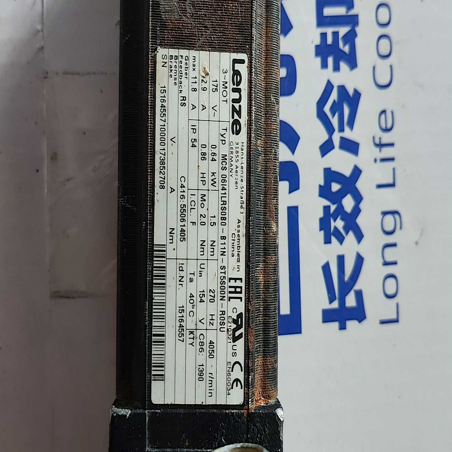 Lenze伦茨伺服马达MCS06C41-RS0B0-A询价