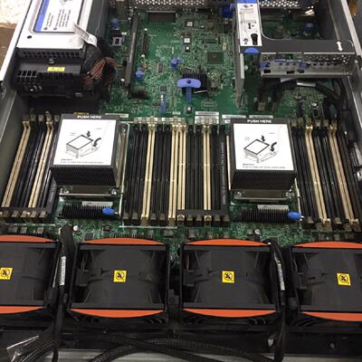 ibmx3650m4主板服务器准系统单电双散热器不含-议价