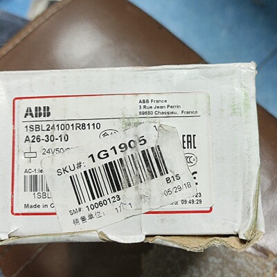 议价ABB交流接触器A263010AC24V