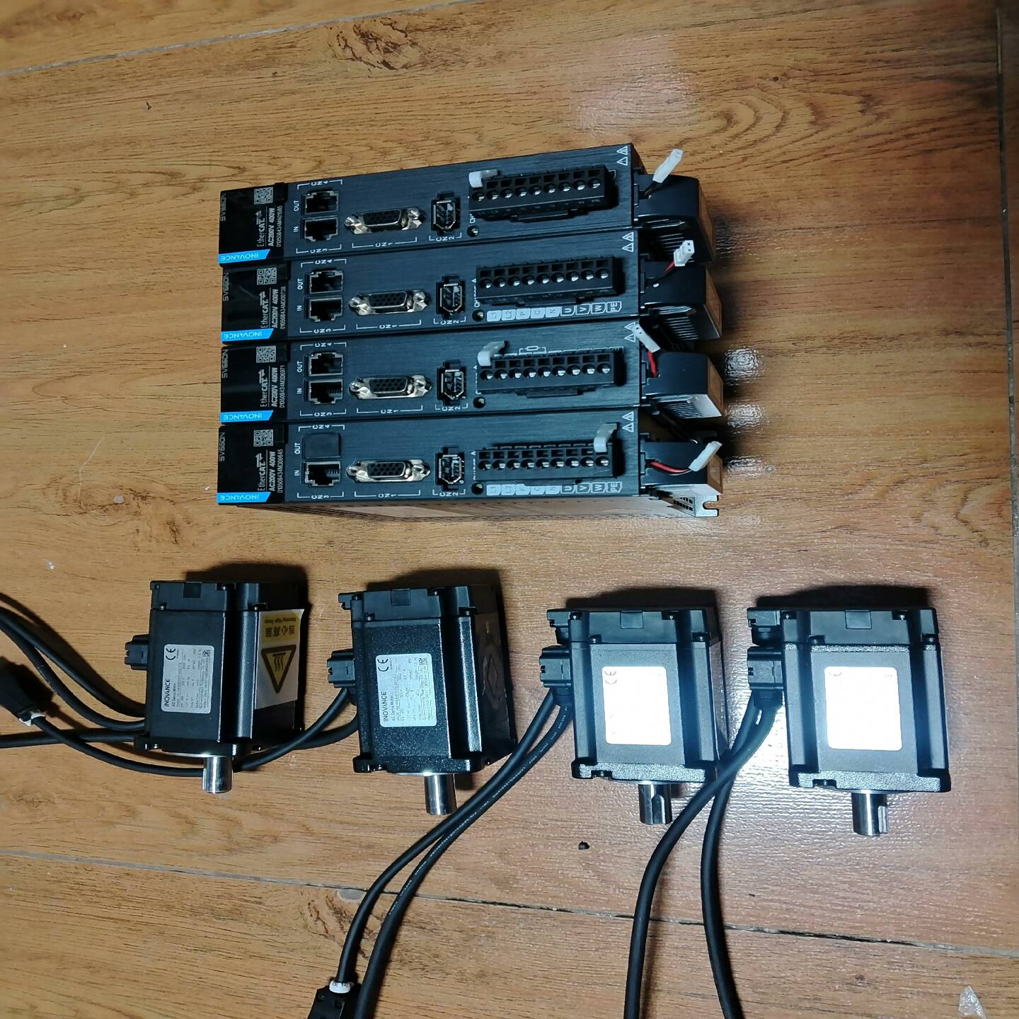 400w汇川660伺服电机SV660NS2R8I，电机MS1适用